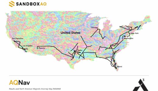 SandboxAQとAcubed、航空機向け磁気ナビゲーション試験の結果を発表
