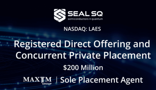 SEALSQ、2億ドル（300億円相当）の株式公開で耐量子ロードマップを推進