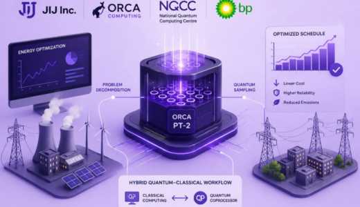 JIJとORCA Computing、ハイブリッド量子古典エネルギー最適化の実証に成功