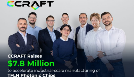 CCRAFT、1130万ドルを調達し、独立系TFLNフォトニックチップファウンドリを拡大