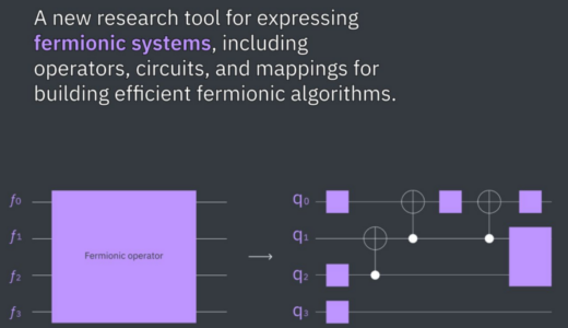 IBM、量子回路変換時のシステム構造を維持するオープンソースライブラリ「Qiskit Fermions 0.1.0」をリリース