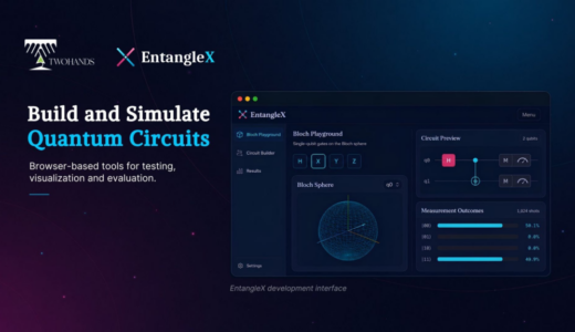 Two Hands Corporation、量子シミュレーター「EntangleX」の外部ベータテストを開始